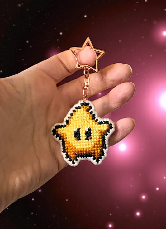 Nyckelring liten stjärna