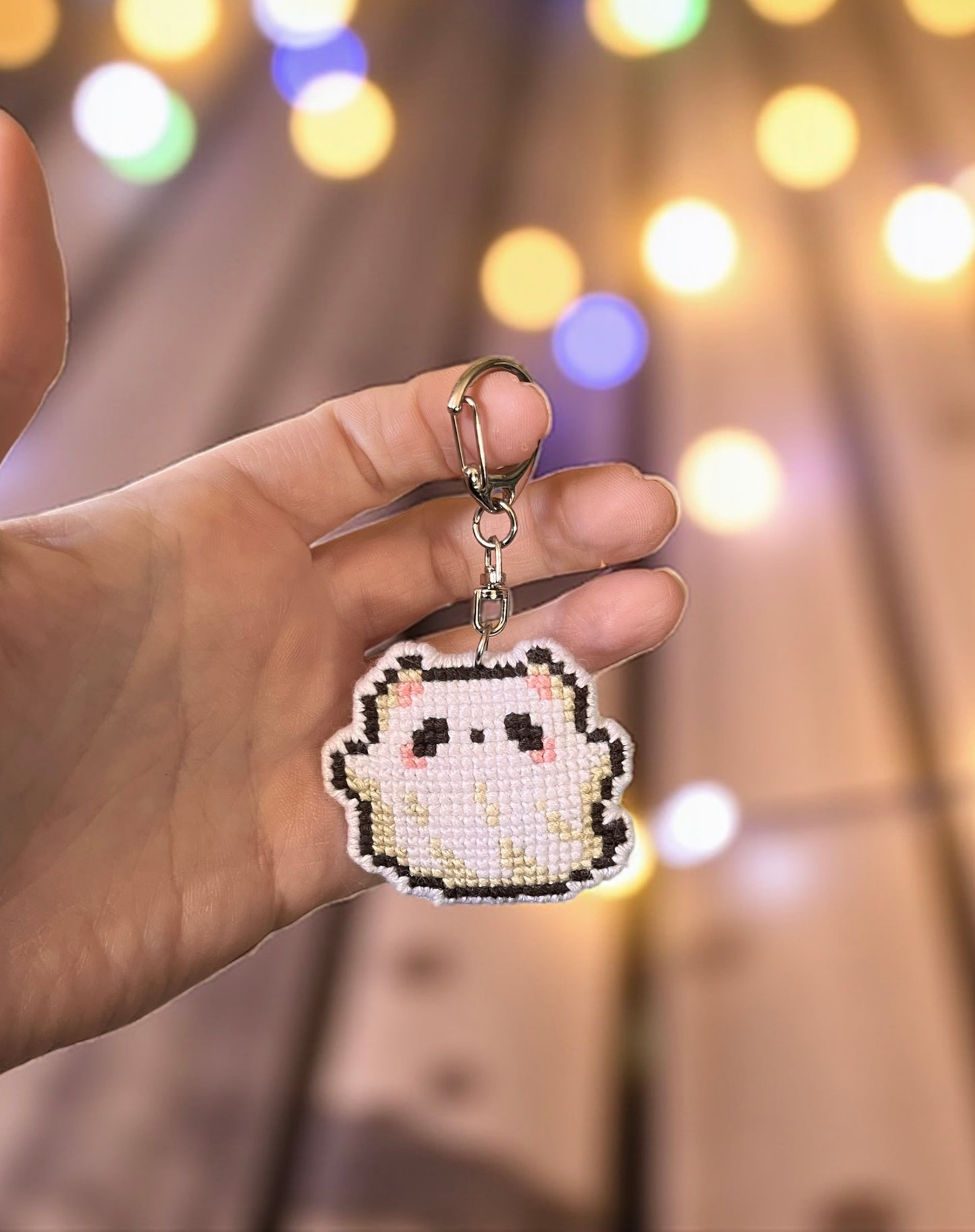 Nyckelring spookily cat